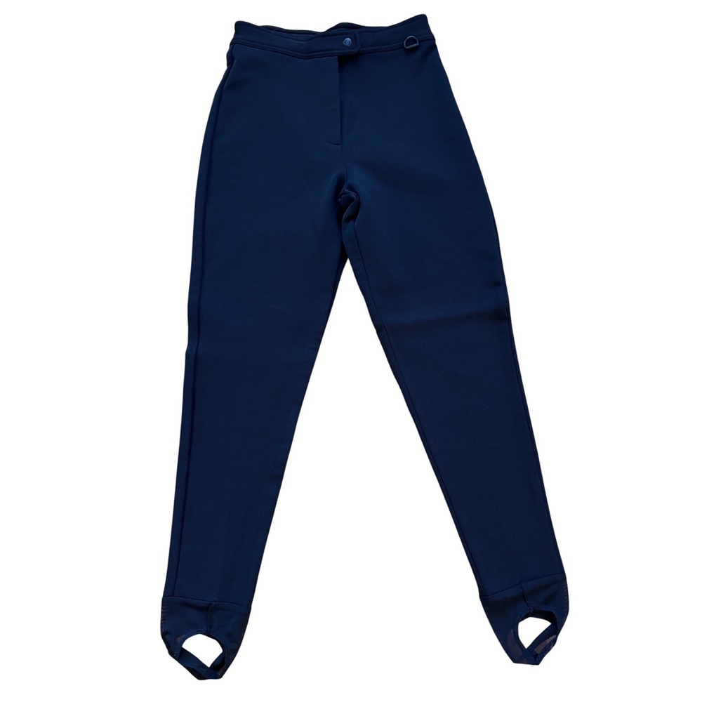 AFRC Black Stirrup‎ Pants High Waisted Ski Trousers Womens Small